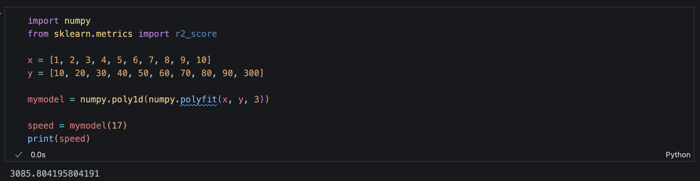  Polynomial Regression